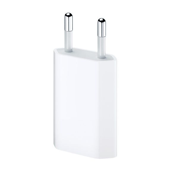 Foto  Carregador Apple USB para iPhone, iPad e iPod, de 5 watts